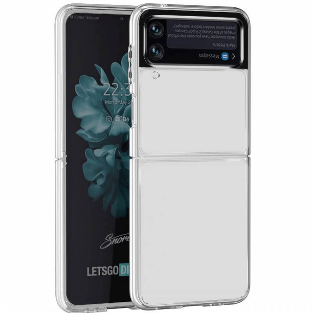 Tuff-Luv Hard Crystal Case for Samsung Z Flip 3 - Clear MF570