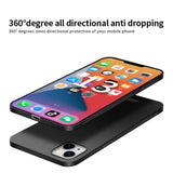 Tuff-Luv Soft Feel Liquid Silicone Case for Apple iPhone 13 - Black MF608