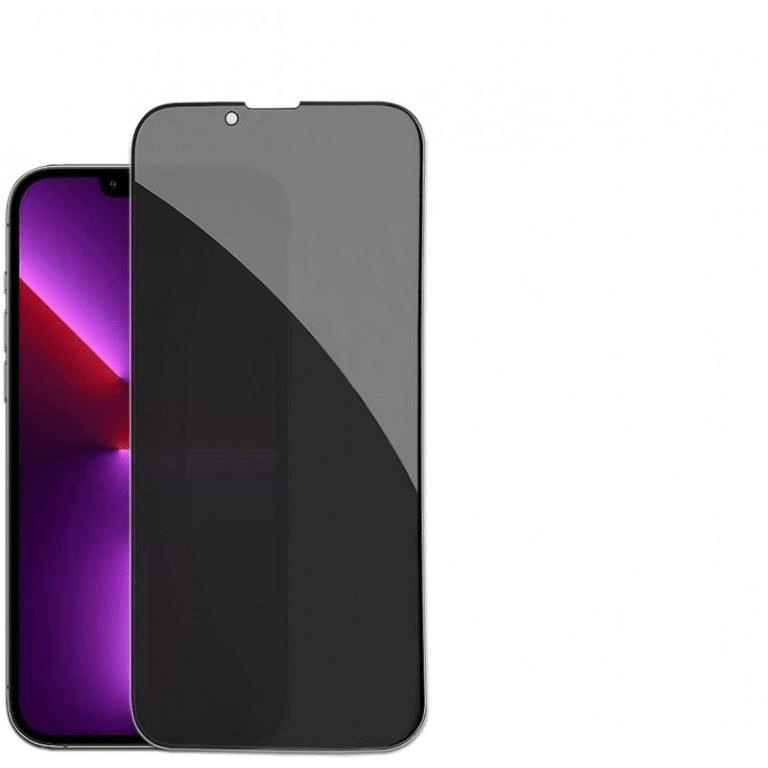 Tuff-Luv 2.5D Tempered Glass Privacy Screen for iPhone 13 Pro Max Dark Film MF716