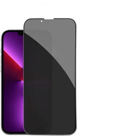 Tuff-Luv 2.5D Tempered Glass Privacy Screen for iPhone 13 Pro Max Dark Film MF716