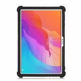 Tuff-Luv Rugged Silicone Case and Stand for Huawei Matepad T10S - Black MF725