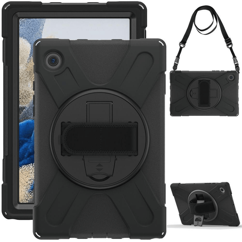 Tuff-Luv 10.5-inch Armour Jack Rugged Case for the Samsung Galaxy Tab A8 2021 - Black MF903