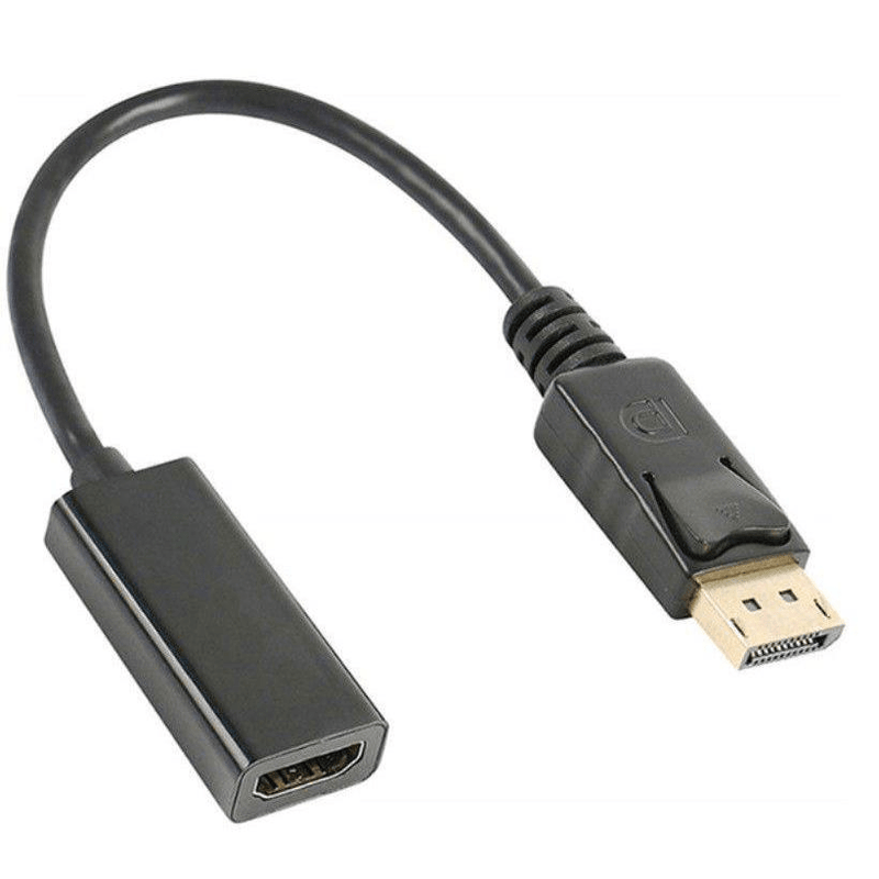 Tuff-Luv Essential 1080P Display Port to HDMI Cable - Black MF924
