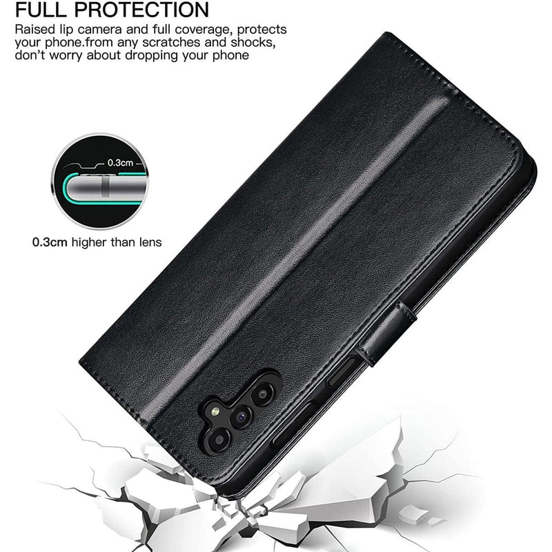 Tuff-Luv Essentials BookSytle Case for Samsung Galaxy A13 5G - Black MF931