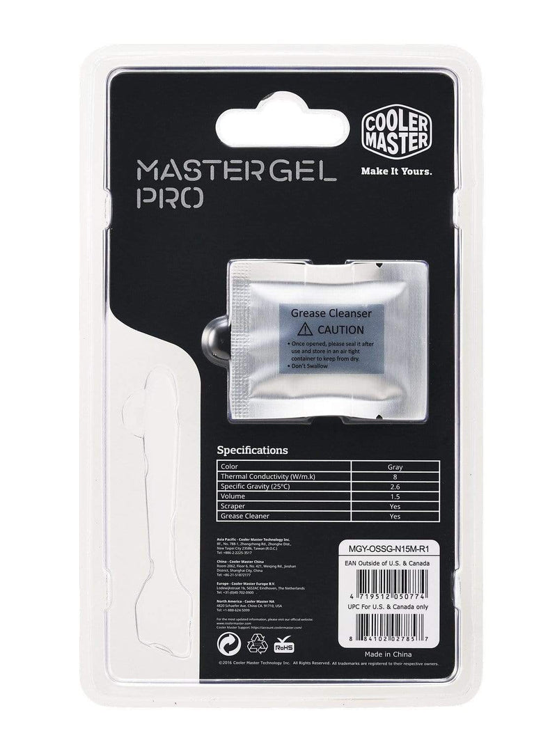Cooler Master MasterGel Pro Heat Sink Compound 8 W/m ·K MGY-OSSG-N15M-R1