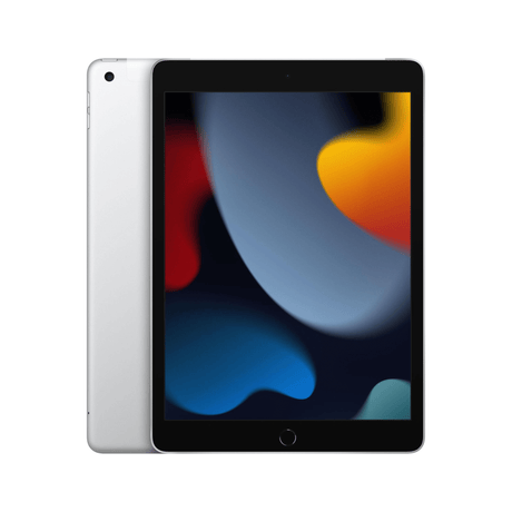 Apple iPad 10.2-inch Tablet - Apple A13 256GB ROM LTE iPadOS 15 Silver MK4H3HC/A