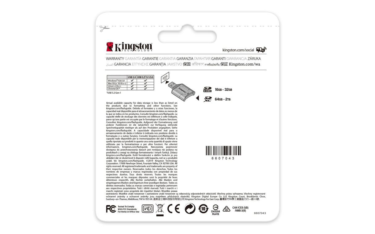 Kingston Canvas React Plus Memory Card 32GB SD Class 10 UHS-II MLPR2/32GB