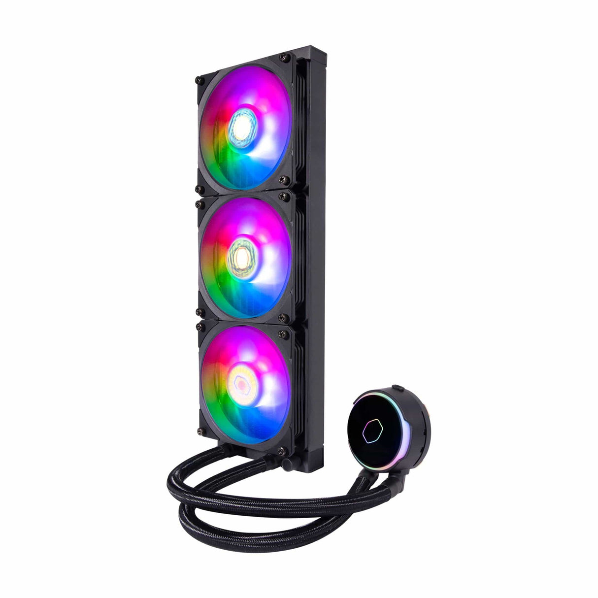 Cooler Master MasterLiquid PL360 Flux Processor Liquid ?ooling kit 12 cm Black