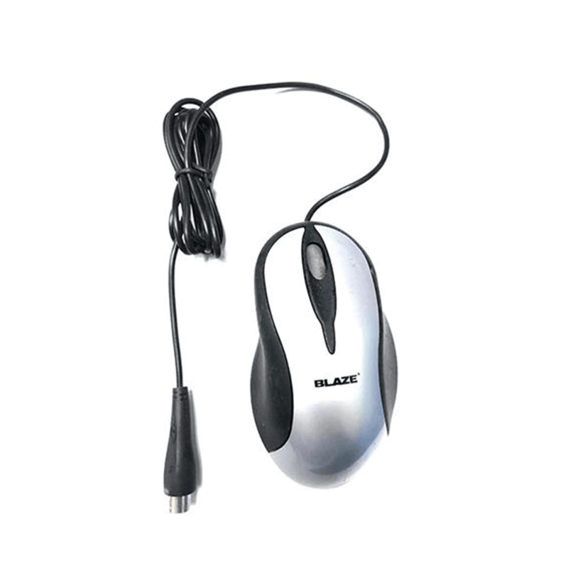 Geeko PS2 Optical Mouse Black/Silver MO-204