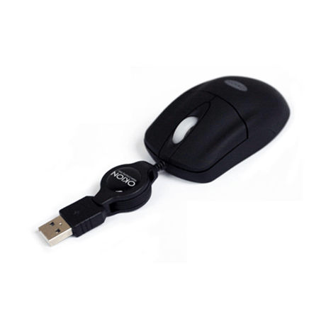 Okion Kozi Mobile Retractable USB Optical Mouse MO279U