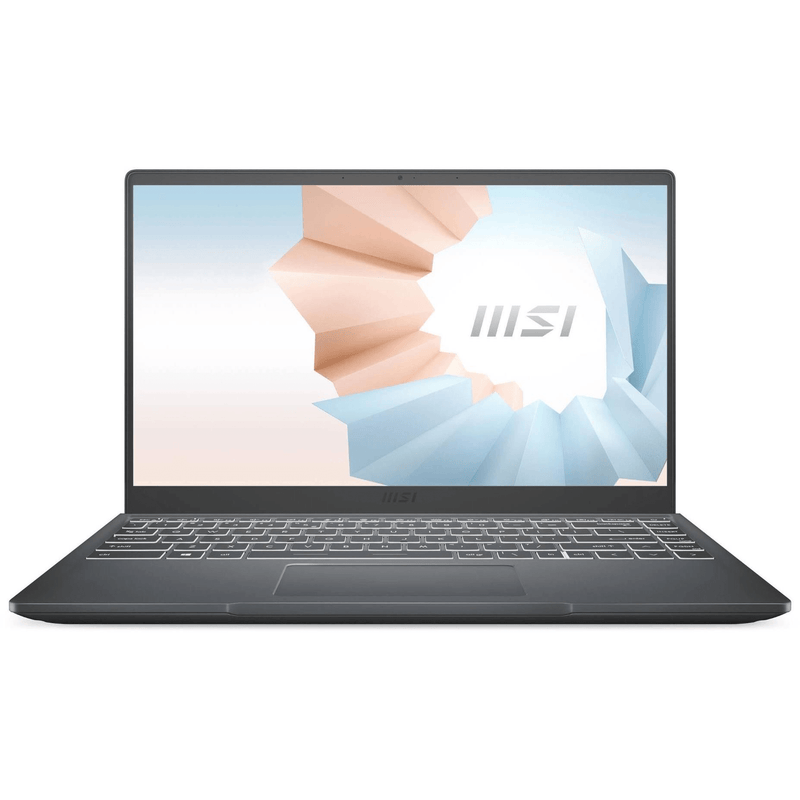 MSI Modern 14 B11MOU 14-inch FHD Laptop - Intel Core i7-1195G7 512GB SSD 8GB RAM Windows 11 Home Modern 14 B11MOU-1012ZA-GG71195U8GXXDX11SH