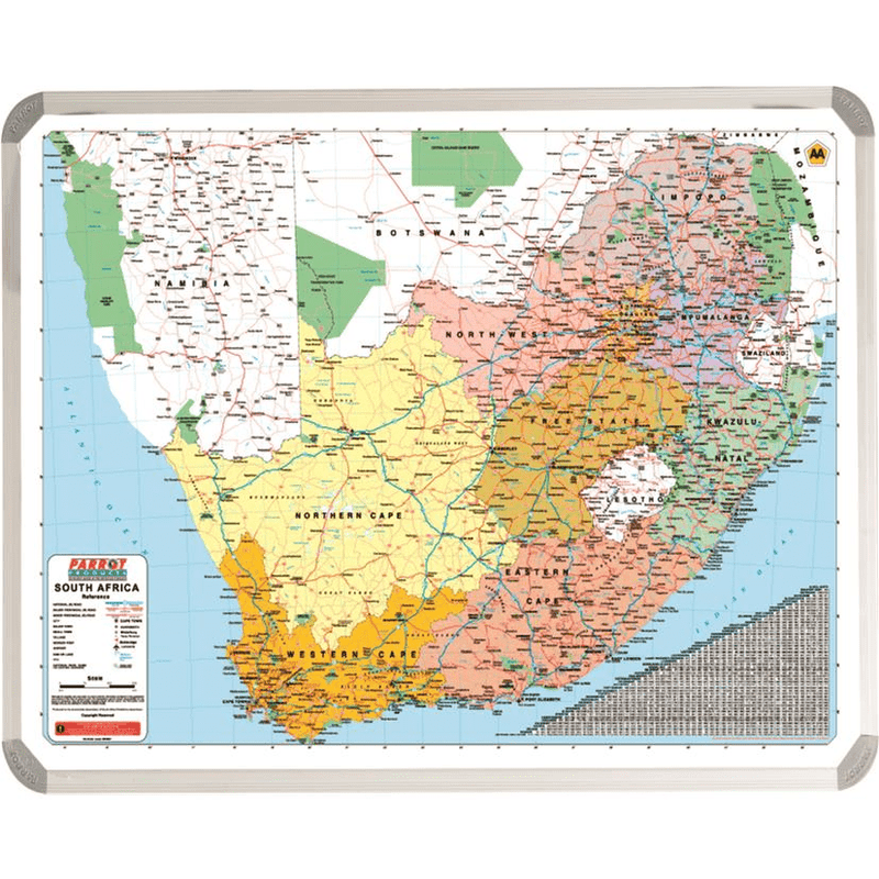 Parrot South African AA Map 1200x900mm MP0041