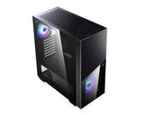 MSI MPG SEKIRA 100R 'S100R' Mid Tower Gaming Computer Case 'Black, 4x 120mm ARGB, Mystic Light Sync, 8 Channel ARGB Hub, USB Type-C, Tempered Glass Panels, ATX, mATX, mini-ITX'