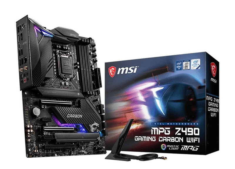 MSI MPG Z490 Gaming Carbon WiFi Intel LGA1200 ATX Motherboard