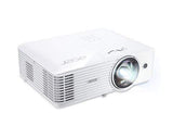 Acer S1286Hn Data Projector 3500 ANSI Lumens DLP XGA (1024x768) Ceiling-mounted Projector White MR.JQG11.001
