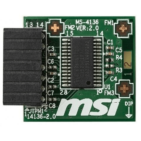 MSI MS-4136 TPM 2.0 Module MSI TPM 2.0 MODULE (MS-4136)