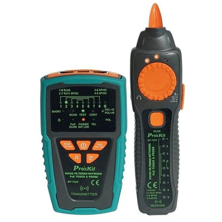 Pro'Skit Noise-Filtering Network PoE Toner and Probe MT-7029