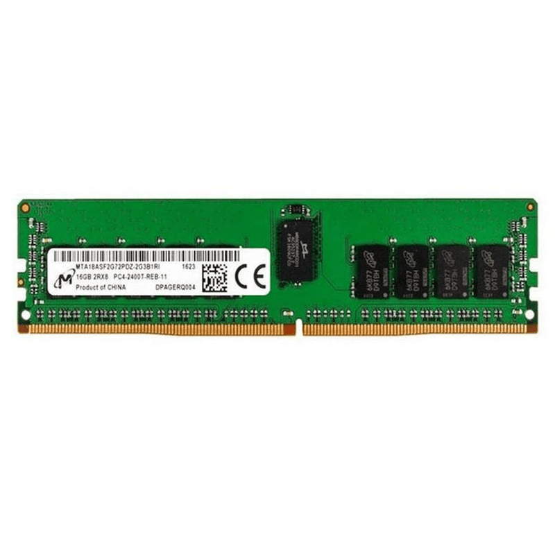 Micron MTA18ASF2G72PDZ-2G6J1 memory module 16 GB 1 x 16 GB DDR4 2666 MHz ECC