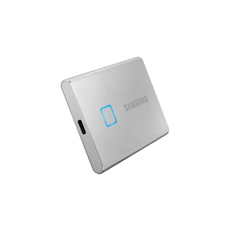 Samsung T7 Touch 1TB Silver External SSD MU-PC1T0S
