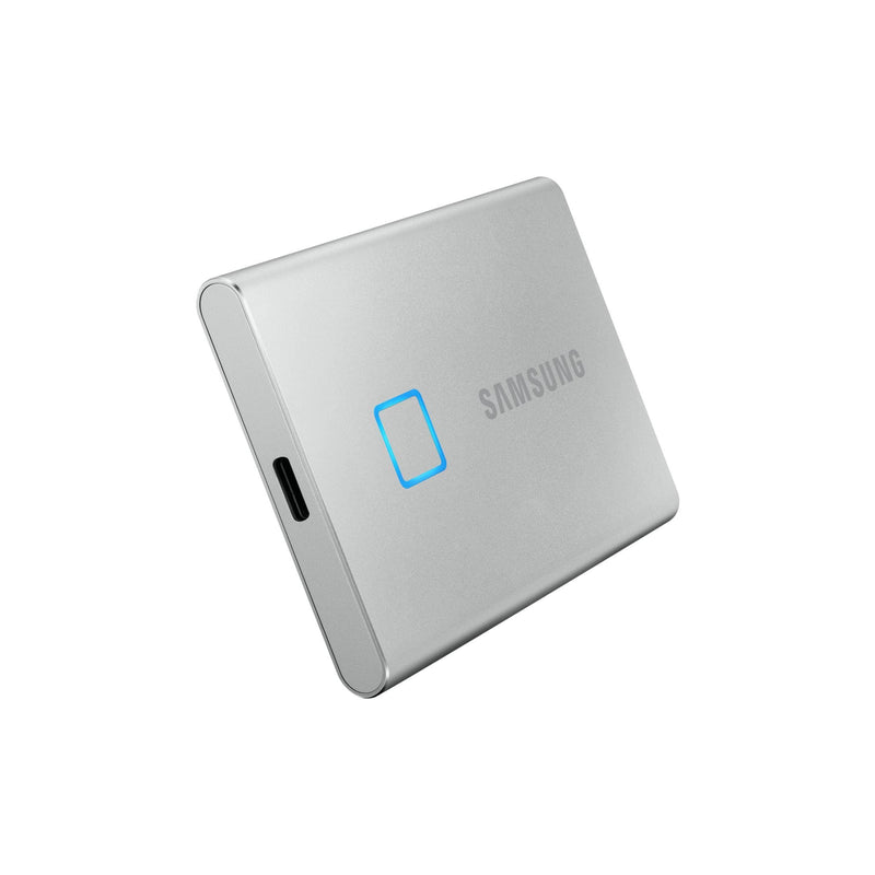 Samsung T7 Touch 1TB Silver External SSD MU-PC1T0S/WW