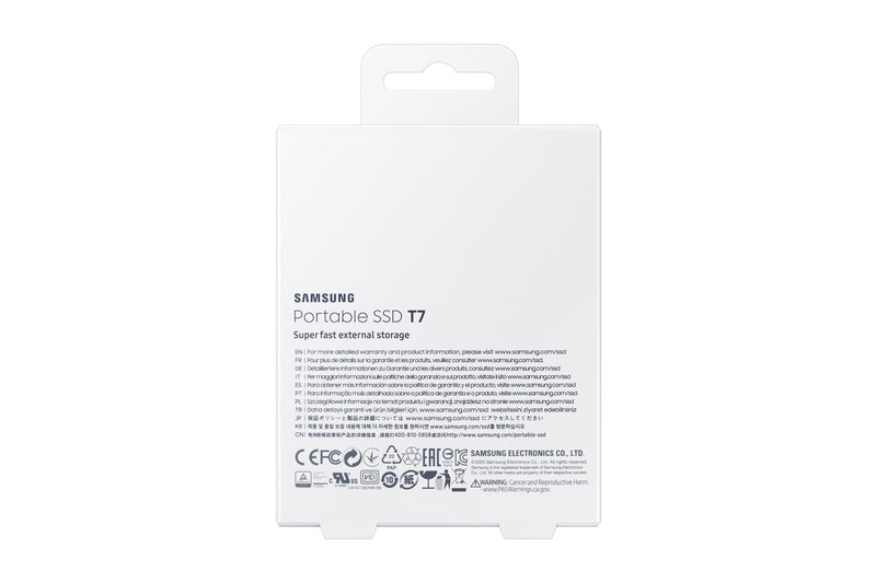 Samsung Portable SSD T7 2000 GB Grey