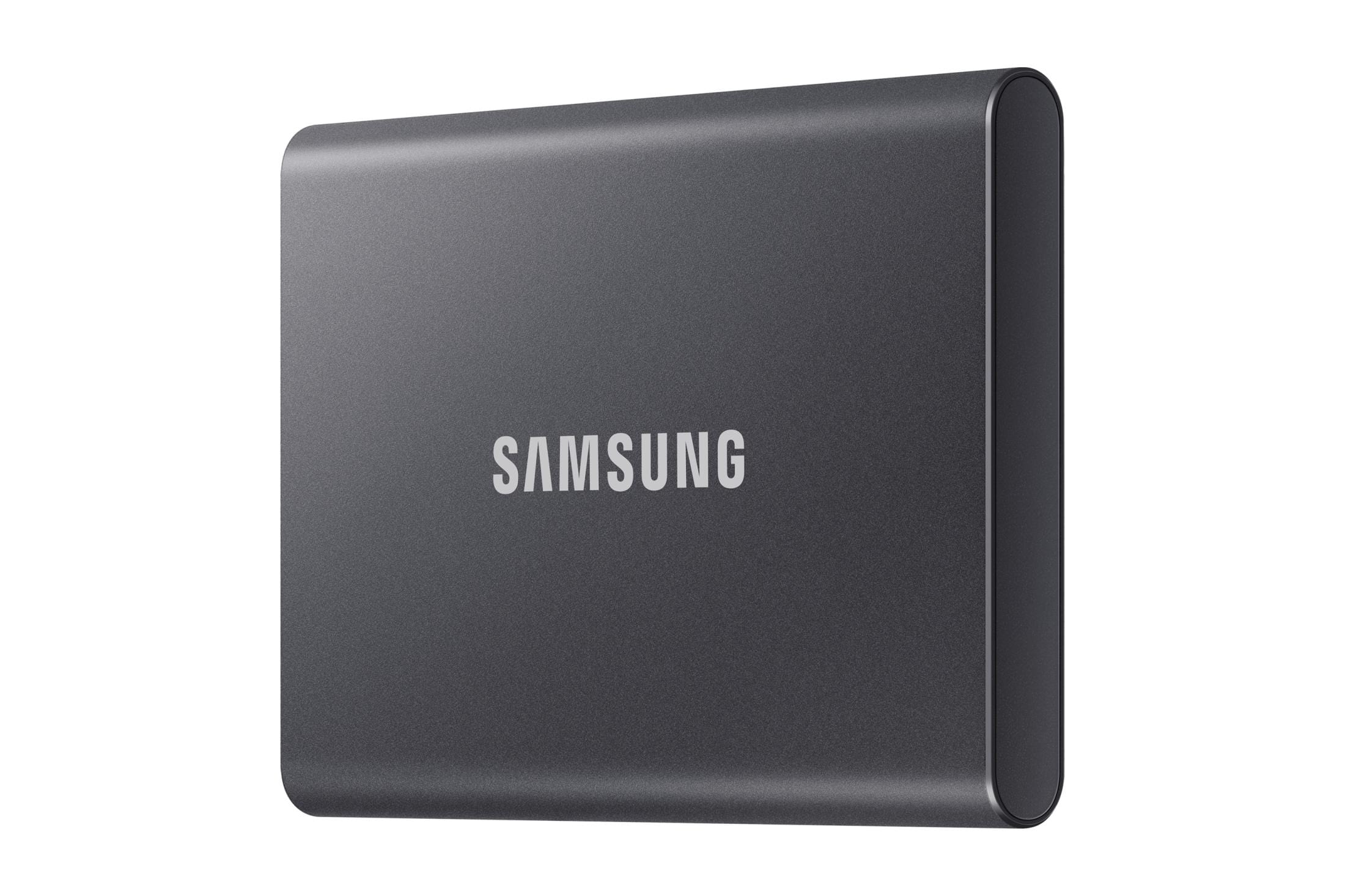 Samsung 外付けSSD ダークグレー Samsung Portable SSD T7 2000 GB Grey – FirstShop