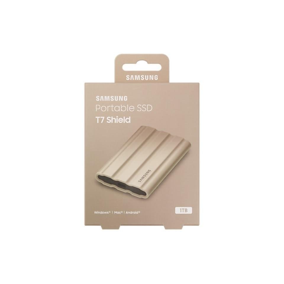 Samsung T7 Shield 3.2-inch 1TB Portable Ruggedised SSD White MU