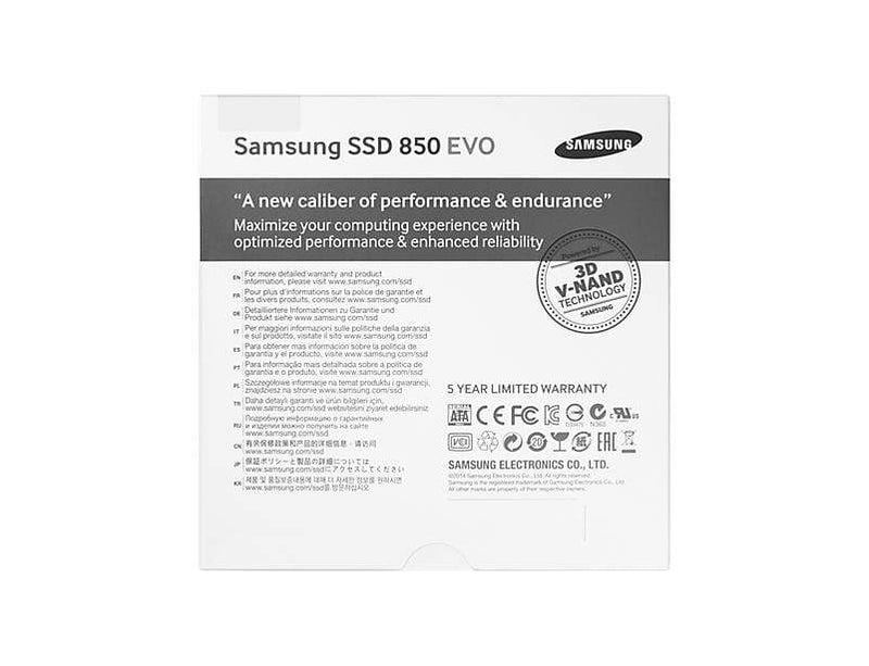 Samsung 850 EVO 2.5-inch 250GB Serial ATA III MLC Internal SSD MZ-75E250B