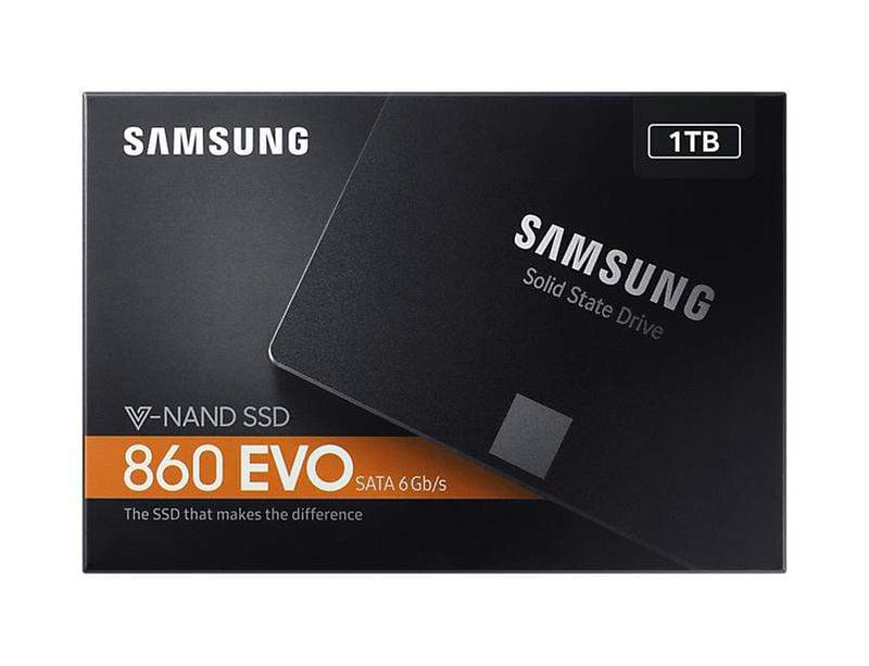 Samsung 860 EVO 2.5-inch 1TB Serial ATA III MLC Internal SSD MZ-76E1T0B