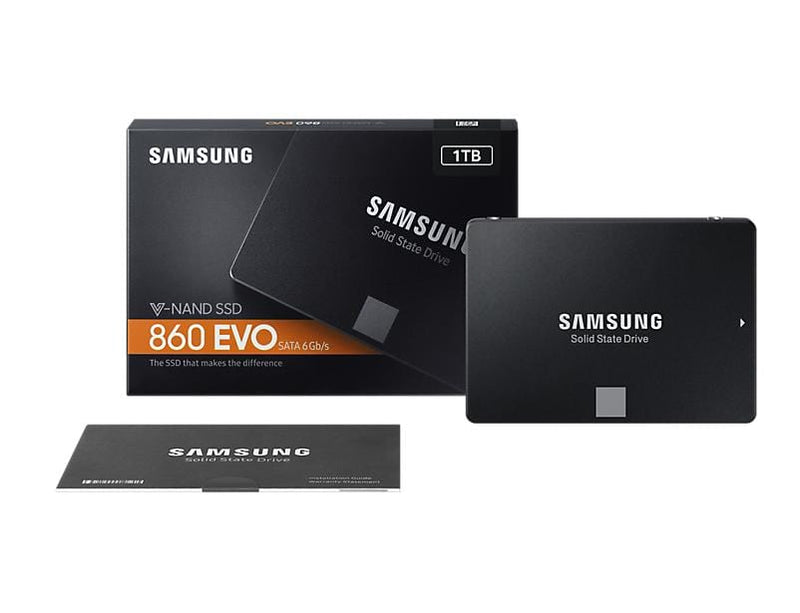 Samsung 860 EVO 2.5-inch 1TB Serial ATA III MLC Internal SSD MZ-76E1T0B
