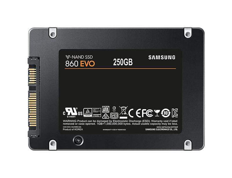 Samsung 860 EVO 2.5-inch 250GB Serial ATA III MLC Internal SSD MZ-76E250B