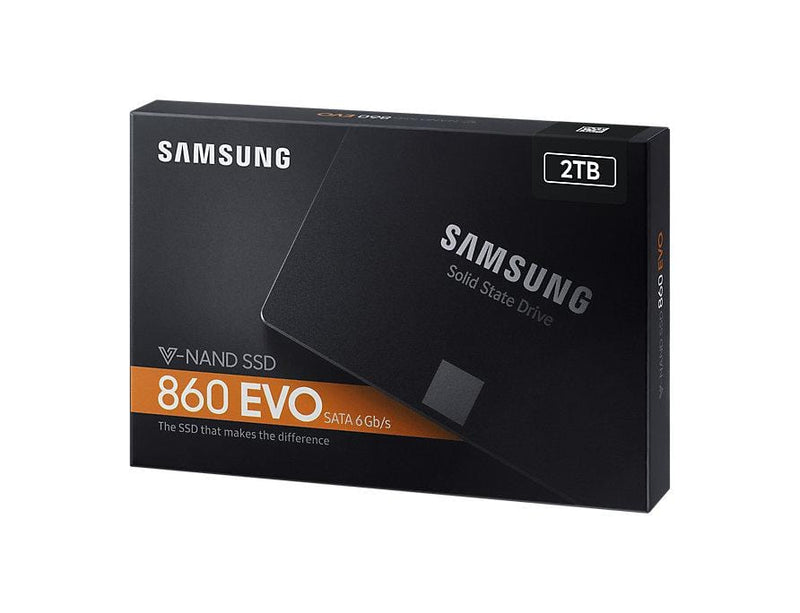 Samsung 860 EVO 2.5-inch 2TB Serial ATA III MLC Internal SSD MZ-76E2T0BW