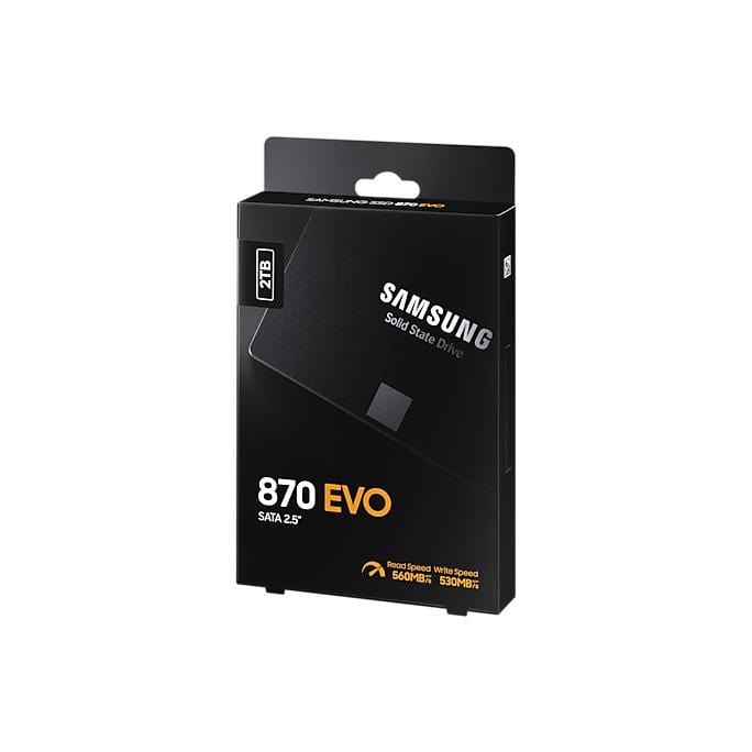 Samsung 870 Evo 2.5-inch 2TB Serial ATA III Internal SSD MZ-77E2T0BW