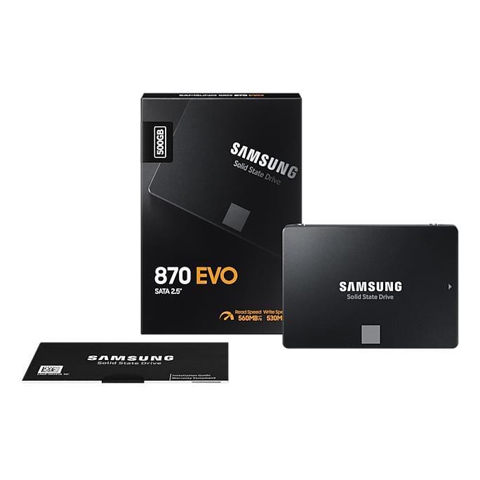 Samsung 870 Evo 2.5-inch 500gb Serial ATA III Internal SSD MZ