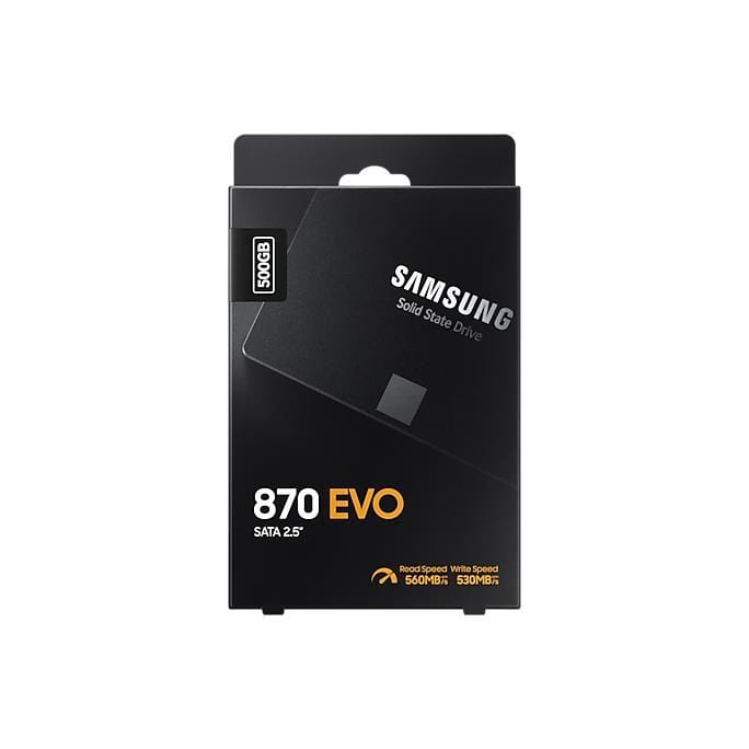 内蔵型SSD Samsung 870 EVO 500GB MZ-77E500B/EC Samsung 870 Evo 2.5-inch 500gb Serial ATA III Internal SSD MZ