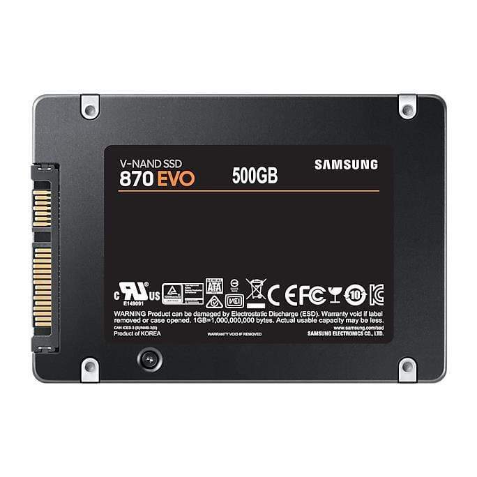 Samsung 870 Evo 2.5-inch 500gb Serial ATA III Internal SSD MZ