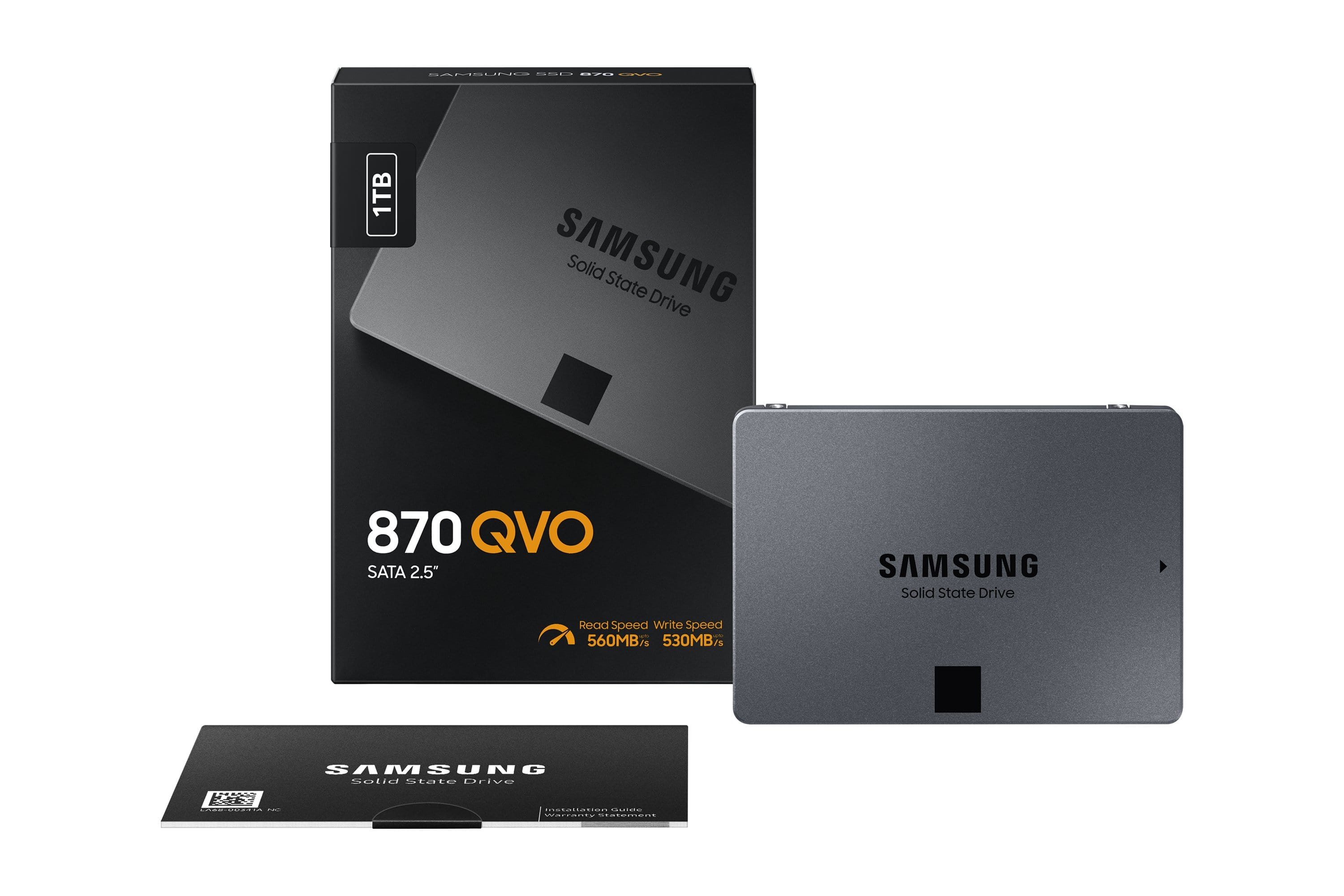 MZ-77Q1T0 2.5インチ 1TB SSD samsung Samsung 870 QVO MZ-77Q1T0 2.5-inch 1TB Serial ATA III QLC Internal