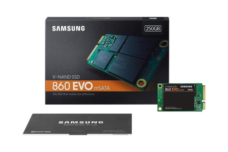 Samsung 860 EVO MSATA 250GB Serial ATA V-NAND MLC Internal SSD MZ-M6E250BW