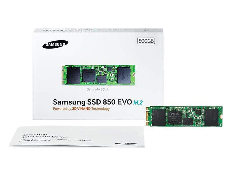 Samsung 850 EVO M.2 500GB Serial ATA III Internal SSD MZ-N5E500BW
