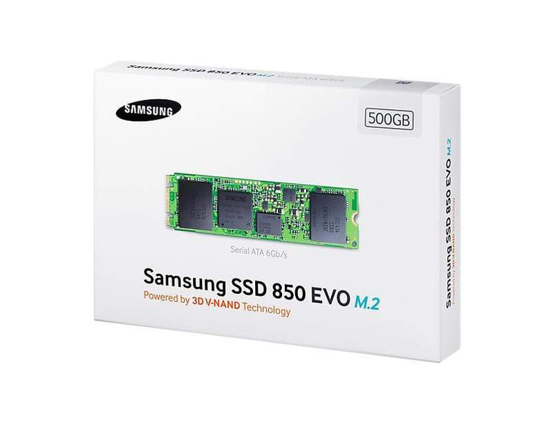 Samsung 850 EVO M.2 500GB Serial ATA III Internal SSD MZ-N5E500BW