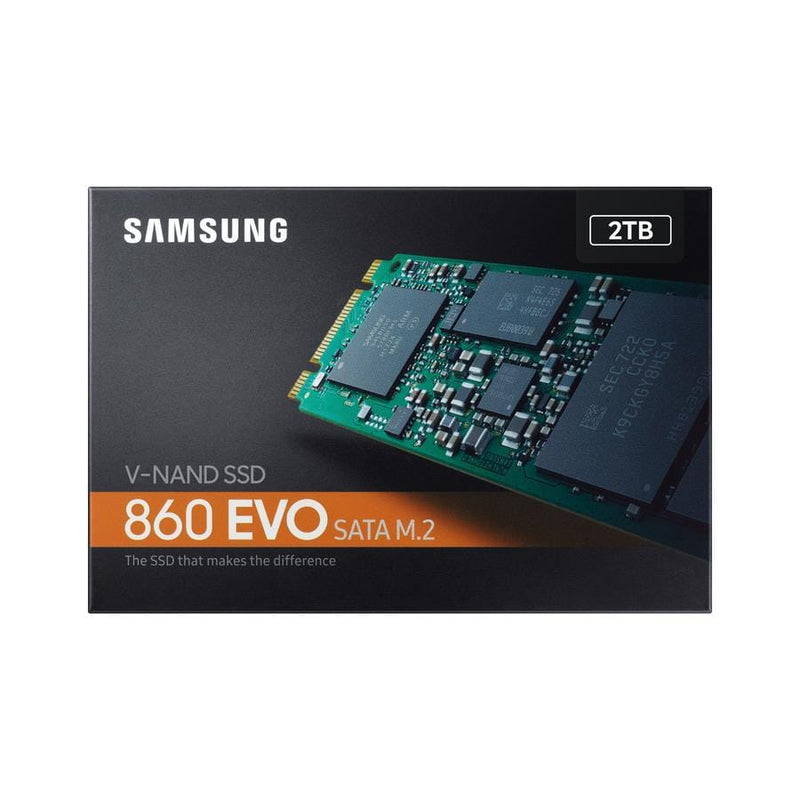 Samsung 860 Evo M.2 2TB Serial ATA III Internal SSD MZ-N6E2T0BW