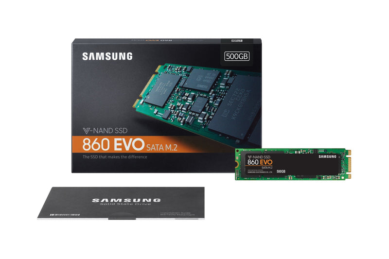 Samsung 860 EVO M.2 500GB Serial ATA III V-NAND MLC Internal SSD MZ-N6E500BW