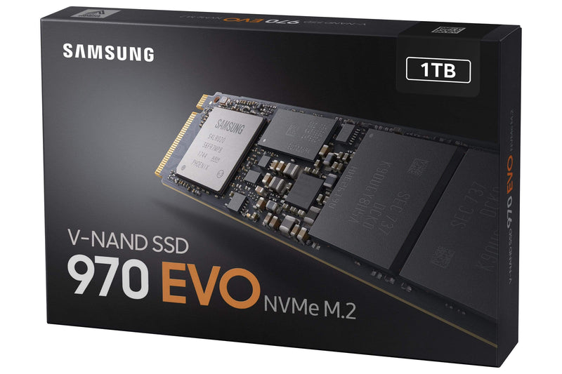 Samsung 970 EVO M.2 1TB PCIe 3.0 V-NAND MLC NVMe Internal SSD MZ-V7E1T0BW