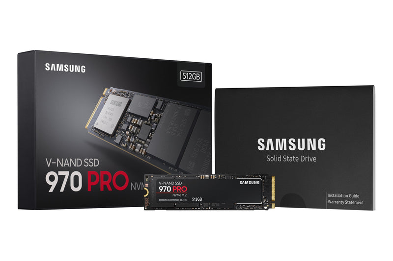 Samsung 970 PRO M.2 512GB PCIe 3.0 V-NAND MLC NVMe Internal SSD MZ-V7P512BW