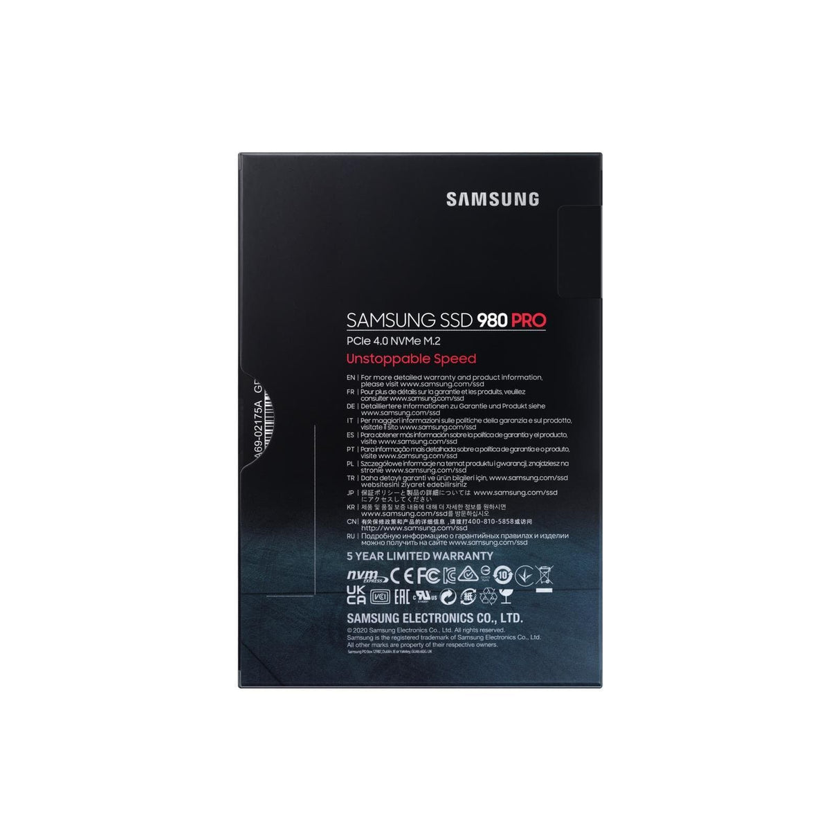 Samsung 980 Pro M.2 1TB PCI Express 4.0 Internal SSD MZ-V8P1T0BW