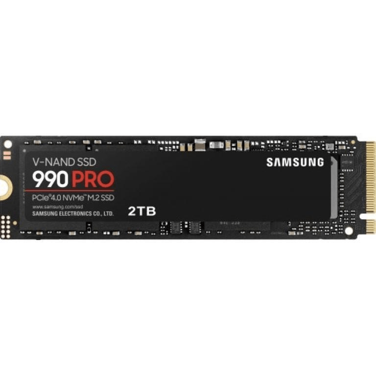 Samsung 990 PRO 2TB M.2 PCI Express 4.0 V-NAND MLC NVMe Internal Samsung 990 PRO 2TB M.2 PCI Express 4.0 V-NAND MLC NVMe Internal
