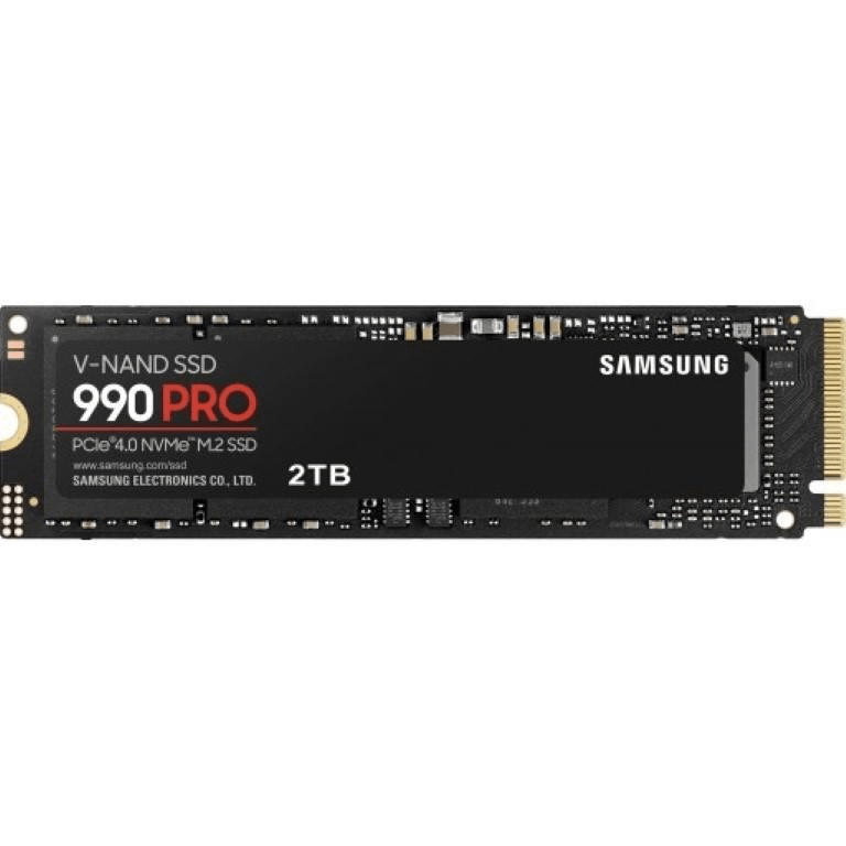 Samsung 990 PRO 2TB M.2 PCI Express 4.0 V-NAND MLC NVMe Internal SSD MZ-V9P2T0BW