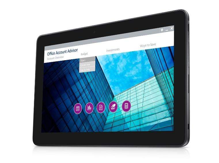 Dell Latitude 5175 10.8-inch Tablet - Intel M3-6Y30 4GB 128GB Wi-Fi 5 4G LTE Black Windows 10 Home N201L517511P10MB