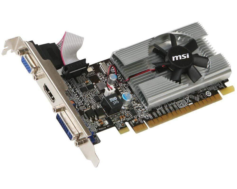 MSI Nvidia GeForce 210 N210-MD1G/D3 Graphics Card - 1GB GDDR3
