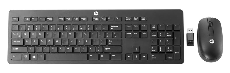 HP Wireless Slim Business Keyboard and Mouse Combo N3R88AA